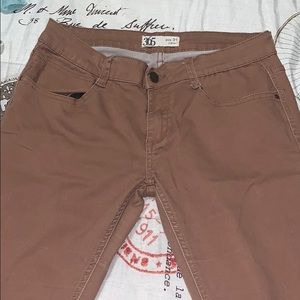 Brown jeans